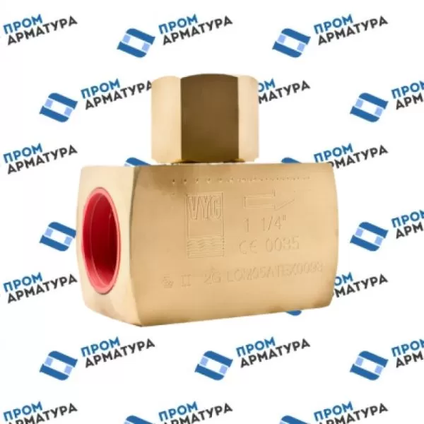 Клапан обратный латунный VYC179-01