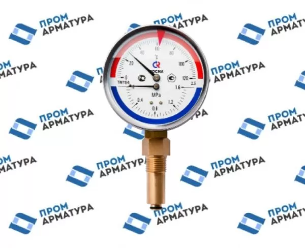 Термоманометры Росма ТМТБ радиальные