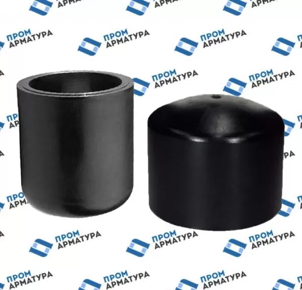 Заглушки ПЭ100 литые