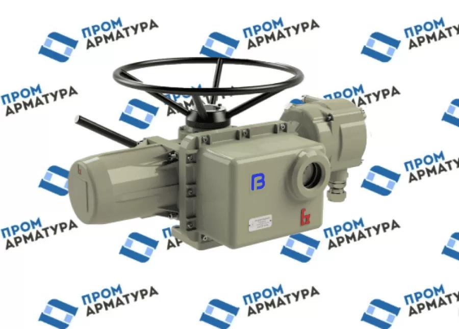 Многооборотный взрывозащищенный электропривод ГЗ-ВА.100/48 380В 100 Нм 48 об/мин