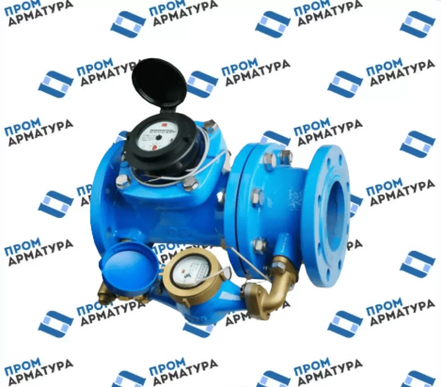 Счётчик холодной воды комбинированный КВСХ 50/15 IP68 1.6 МПа