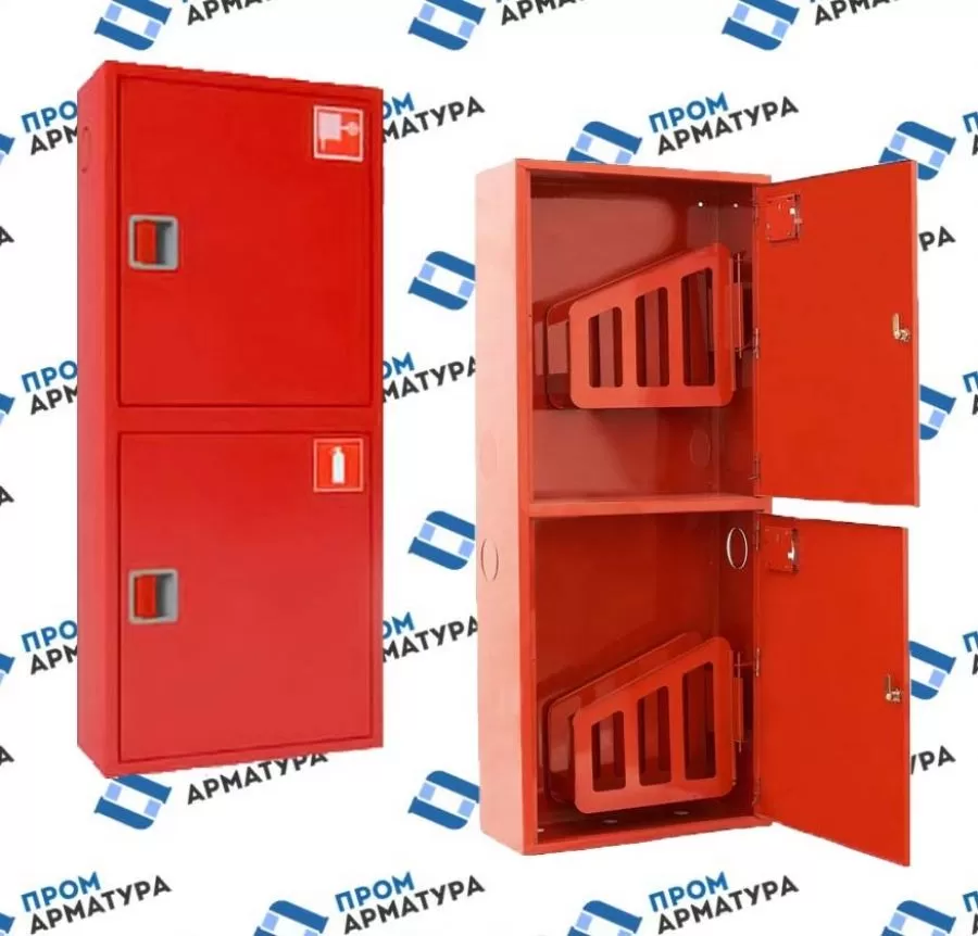 Шкаф пожарный ШПК 320-21 НЗК универсальный красный ФАЭКС