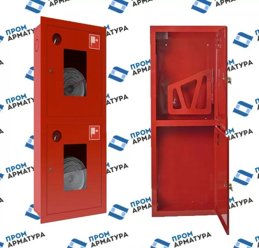 Шкаф пожарный ШПК 320 ВЗК универсальный красный ФАЭКС