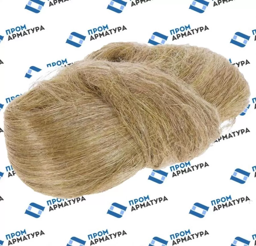 Лен сантехнический трепаный высший сорт ГОСТ 10330-76 ССК №11 ВС