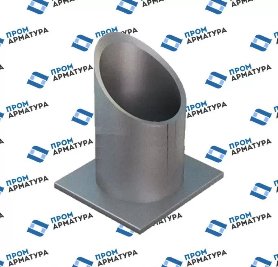 опоры трубчатые крутоизогнутых отводов ОСТ 36-146-88. Тип ТО