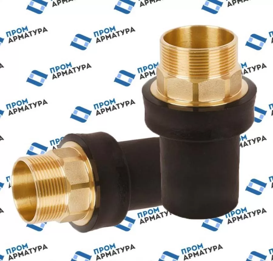 Переход пэ латунь 75 2 1/2 SDR11 НР