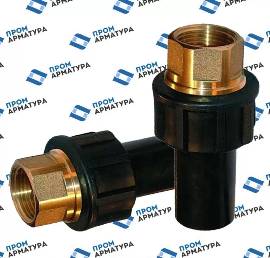 Переход пэ латунь 63 1 SDR11 ВР
