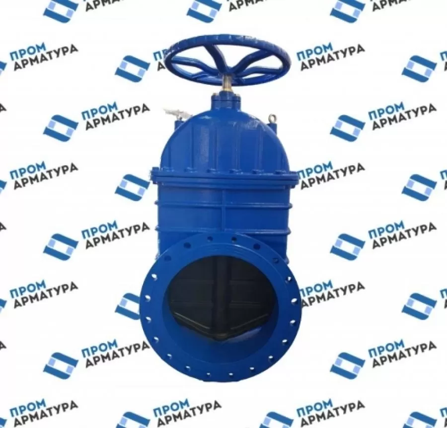 Задвижка 30ч539р Ду1200 Ру10 МЗВ EPDM