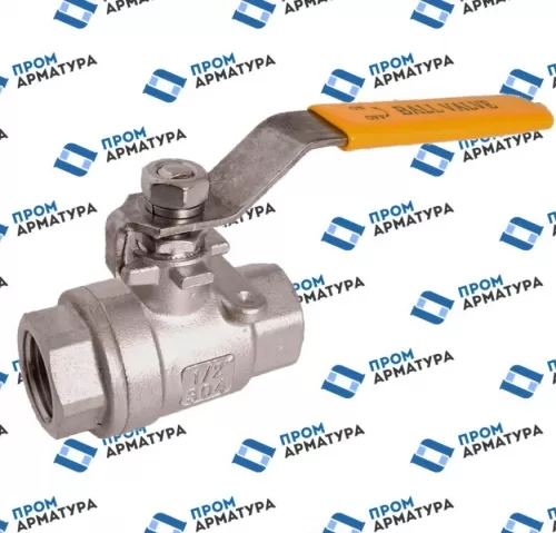 Кран 12х18н10т Ду100 Ру40 (G4) муфтовый