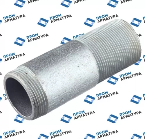 Сгон сталь оц Ду 15 L=110мм б/комплекта ГОСТ 8969-75