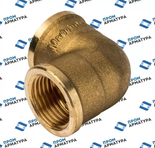 Угольник латунь Ду 15 (1/2″) ВР-ВР