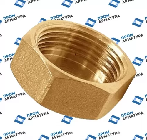 Заглушка латунь Ду 15 (1/2″) ВР VALFEX VF.590.L.012