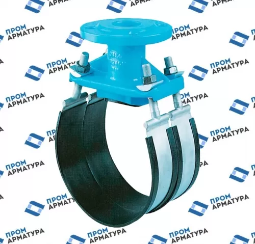 Отвод хомутовый фланцевый Ду100 (седелка)