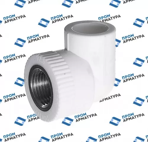Угол комбинированный ППЛ ВР DN20мм*1/2 PN25 90°