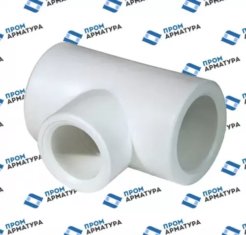 Тройник PP-R белый Дн 110 внутренняя пайка VALFEX 10111110
