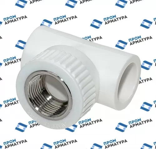 Тройник комбинированный ППЛ ВР DN20мм*1/2 PN25