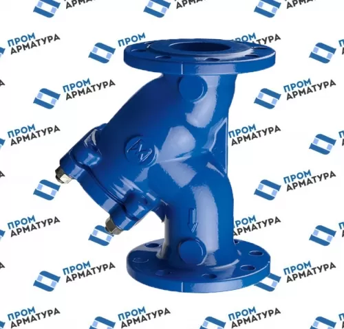 Фильтр сетчатый Y-образный чугун Ду100 Ру16 фл ФСФ с пробкой Ридан 082X4068R