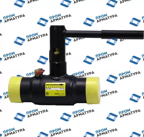 Клапан BROEN балансировочный ручной сталь FODRV под приварку с измерительными ниппелями Ду100