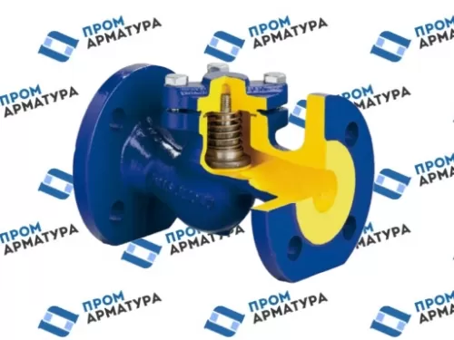 Клапан ZETKAMA 287A Ду100 Ру16