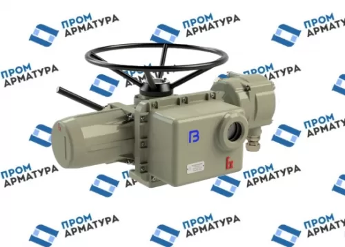 Многооборотный взрывозащищенный электропривод ГЗ-ВА.100/24 220В 100 Нм 24  об/мин