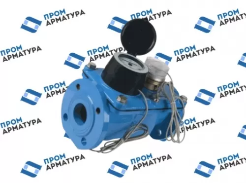 Счетчик воды фланцевый с импульсным датчиком Декаст СТВК 1 100/20 ДГ (10010 л на импульс, IP68) Ду100/20 Ру16