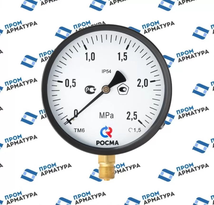 Манометр ТМ-610Р 0.1; 0.25; 0.4; 0.6; 1.0; 1.6; 2.5; 4.0 МПа